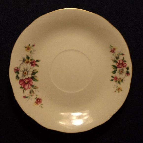 China Floral Tea Cup and Saucer - Picture 5 of 7